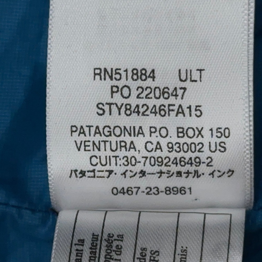 Patagonia Nano Puff Vest Women's Small Blue Ultramarine Quilted Insulated 84246 - Picture 5 of 9